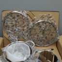 COOKER KING Stainless Steel Cookware Set, Pots and Pans Set Non Stick, Hybrid Ceramic Cookware,Non-Stick Frying Pans, Saucepans, Saute Pan & Stock Pot, Non-Toxic, Oven Safe, Induction Compatible