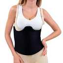 Talk the Toks Post Surgery 360 Lipo Foam Wrap Around | Tummy Tuck Binder Post Surgery | Soft & Breathable Material, 360 Wrap around Liposuction | BBL Post Surgery Supplies (Small)