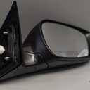 Passenger Side Mirror (Right/RH) Compatible with Hyundai Elantra 2014-2016, Power Adjust, Manual-Folding, 3-Pin Connector, Black Housing, Replaces 876203Y550, HY1321220