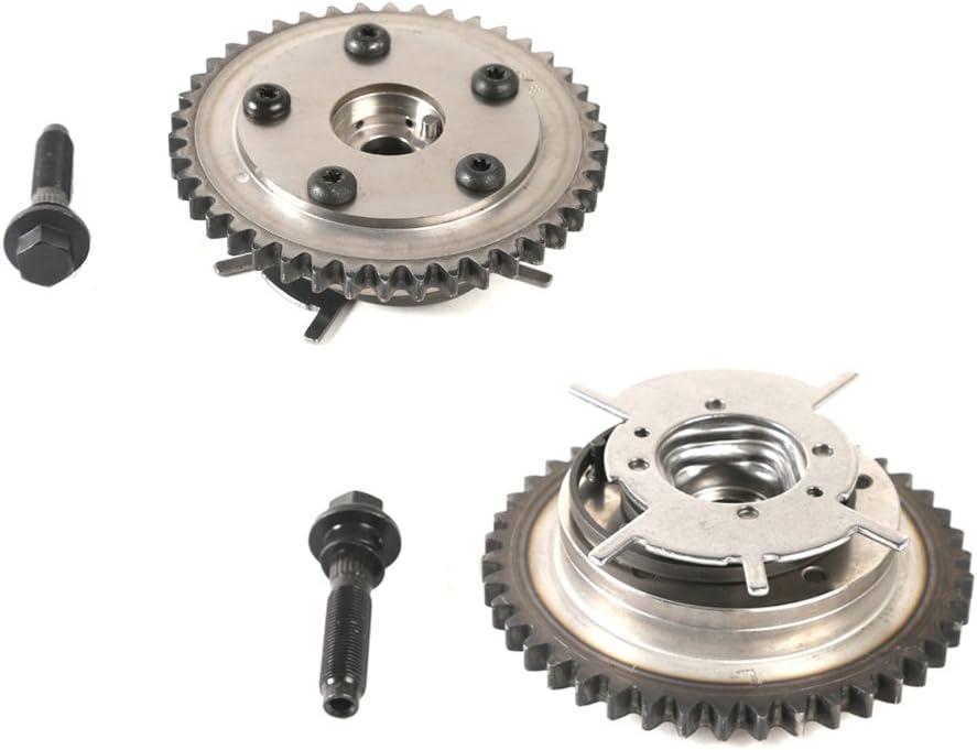 MOCA 2 Pcs Valve Variable Timing Phaser Compatible with 04-10 for Ford F-150 4.2L 4.6L 5.4L, 05-14 for Lincoln Navigator 5.4L, 06-10 for Mercury Mountaineer 4.0L 4.6L