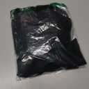 MakeMeChic Women's Y2k Deep V Neck Top Asymmetrical Cowl Neck Long Sleeve Going Out Tops T Shirt (Medium, Black)