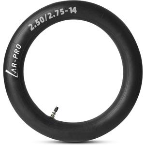 AR-PRO 2.50/2.75-14 Dirt Bike Inner Tubes with TR4 Straight Valve, 60/100-14 Heavy Duty Motorcycle Tube for 50cc to 160cc Dirt Pit Bike Tires, Compatible with Apollo RFZ Atomik Thumpstar etc (1-Pack)