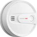 X-Sense Smoke Detector, 10-Year Battery Smoke Fire Alarm with Photoelectric Sensor, LED Indicator & Silence Button, 1-Pack