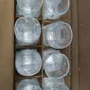 Collins Everyday Drinking Glasses Set of 16 Drinkware Kitchen Glasses for Cocktail, Iced Coffee, Beer, Ice Tea, Wine, Whiskey, Water, 8 Tall Highball Glass Cups & 8 Short Old Fashioned