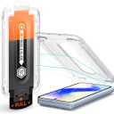 Spigen AluminaCore Tempered Glass Screen Protector [Glas.tR EZ Fit Pro] designed for Pixel 10 Pro Fold [2 Pack] 9H+ Hardness, Aluminum-Enhanced Durability and Impact Resistance