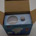 2 Broda LED Flood Lamp Bulbs 9W 650 Lumen 65 Watt Equiv Dimmable Warm White 110°