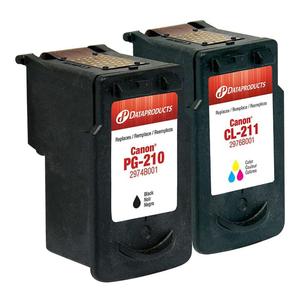 Data Products Remanufactured Inkjet Cartridges Canon PG-210/CL-211 Combo Pack
