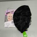 Finger Ocean Pixie Cut Wig Human Hair for Black Women Brazilian Finger Ocean Wave Wig None Lace Front Full Machine Made Short Layered Pixie Cut Wig Curly Summer Hairstyle 1B Color (Black Color)