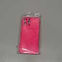 for iPhone 16 Pro Max Case Glitter Compatible with Magsafe, Girly Cute Sparkly Magnetic Mag Safe Pretty Phone Case for Women, Bedazzled Bling Sparkle Slim Bright Silicone Rubber Jelly, Hot Pink