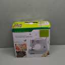 Sewing Machine for Beginners - Portable Electric Hand Mini Sewing Machine 12 Built-In Stitches with 2 Speed Foot Pedal Small Handheld Maquina de Coser Purple