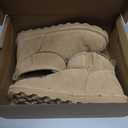 BEARPAW Women's Shorty Boot, SIze 4, color Camel