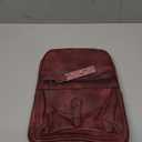 FADEON Mini Backpack Purse for Women, Designer Leather Cute Roomly Backpacks, Daily Ladies Shoulder Backpack Fashion Handbag (Wine Red Retro Style)