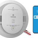 Kidde Smart Smoke and Carbon Monoxide Detector, Ring App Enabled for Real-Time Notifications, Hardwired Alarm, AA Backup Battery, EXP: 10 Years After Installation