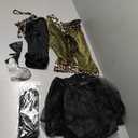 Fun Shack 80s Pop Star Costumes for Women, Vintage Pop Star Outfit, 80s Halloween Party Costume for Women, Medium