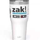 ZAK! 30 Oz Tumbler White