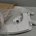 Bemis 730SLEC Slow Close Toilet Seat, Easy Clean Hinges and Durable Plastic Seat, Made in USA, Round, White