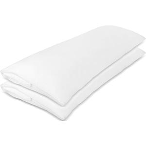 Micropuff Body Size (20 X 55) Pillow Protectors with Zipper - 2 Pack - Soft and Breathable Hypoallergenic Pillow Cover. Pillowcase Protects Against Stains, Spills, and Perspiration. Micropuff Body Size (20 X 55) Pillow Protectors with Zipper - 2 Pack - Soft and Breathable Hypoallergenic Pillow Cover. Pillowcase Protects Against Stains, Spills, and Perspiration.