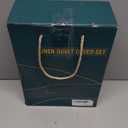 Shilucheng 100% Linen King Duvet Cover Set, Luxury Pure Natural French Flax Linen Duvet Cover with Zipper Closure & Corner Ties, Cooling Breathable Comforter Cover 3 Piece (Olive Green)