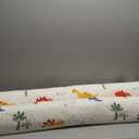 2-Pack Premium Foam Bed Bumpers for Toddler, Non-Slip Bed Rails for Toddlers for Twin, Queen, King Beds, Machine Washable Bumpers Cover for Easy Care（Size: 52" x 7" x 5"）