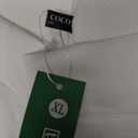 Urban CoCo Women's Basic Versatile Stretchy Flared Casual Mini Skater Skirt (X-Large, White)