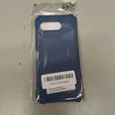 Mocotto for T-Mobile REVVL 8 Phone Case with Tempered Glass Screen Protector,Slim Soft Silicone Full-Body Protective Cover (Blue)