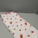 BubblePanda Rayon Made from Bamboo Baby Blanket for Boys Girls Neutral Soft Crib Blanket Toddler Quilt Comforter Newborn Nursery 30 x 40 Inch Strawberry