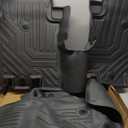 Falafa Floor Mats Fits for Jeep Wrangler JL Unlimited 4 Door 2018-2025(Not Fit for JK or 4XE) All Weather TPE Custom Heavy Duty Floor Liners Includes 1st & 2nd Row Car Mats, Black