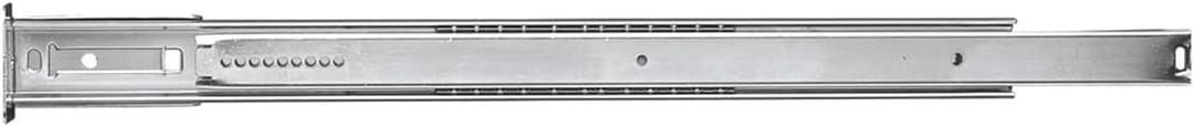 Hickory Hardware Bottom Centered Drawer Mount, Not Compatible with Side Mount Drawers, Heavy Duty Center Drawer Slide for Cabinet & Dresser Drawers, Easy Open & Soft Close Glide Track, 22 Inch (22 Inch (Pack of 1))