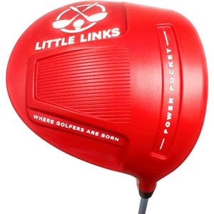 Little Links Big Swing Golf Driver, Right-Handed, Ages 6–9, Red