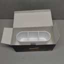 DAILY RITMO White Countertop Silverware Holder