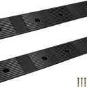 Rubber Curb Ramp 1.5" Rise Threshold Ramp for Driveway 2 Pcs