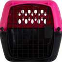 Petmate Pet Porter Fashion Dog Kennel 23", Hot Pink, for Pets up to 15lbs, Made in USA