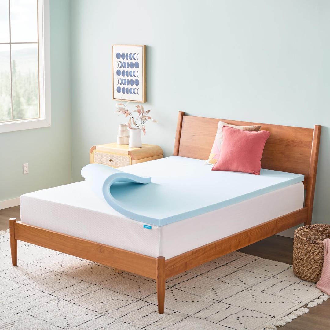 Linenspa 2" Gel Memory Foam Mattress Topper (full)