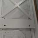 ChooChoo Computer Desk Study for Home Office, Modern Simple 40 Inches White Desk with Drawers, Makeup Vanity Console Table