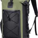Dry Bags Waterproof Backpack for Women Men Travel Dry Bag Backpack Warterproof Bag for Kayaking Beach Boating 30L/40L (Armygreen)