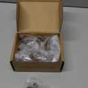 10 Pack 1-1/4 Inch Antique Brass Cabinet Knobs Vintage Brass Drawer Knobs Round Brass Cabinet Pulls, ZK2302 Kitchen Hardware for Cabinets Drawers Bedroom Dresser Cupboard Bathroom Vanity Closet