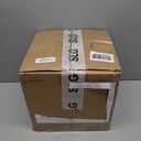 UniqSeason 8Ft Christmas Inflatable Snow Globe Decoration with Santa & Puppy in Xmas Snow Ball Blow Ups with Gifts Box Built-in LED Lights for Snowglobe Inflatable Outdoor Christmas Decoration