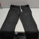 luvamia Bootcut Jeans for Women Trendy High Waisted Classic Boot Cut Stretchy Denim Pants Patch Pocket Trouser Jeans (Large, Washed Black)