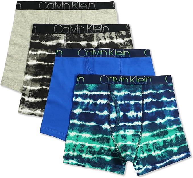 Calvin Klein Boys' Underwear Four Pack Boxer Brief 4 Value Pack XL