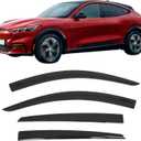 Fit 2021-2026 Ford Mustang Mach-E Tape on Low Profile Window Visors
