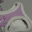 Didog Small Dog Harness and Leash Set, No Pull Adjustable Soft Padded Dog Harness Vest for XS Small and Medium Sized Dogs (Purple, M) (M: Chest 19-20")