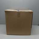 HIGOGOGO Round Stuffed Pouf Ottoman, Corduroy Poufs with Foam Chunk Filling, Furry and Fluffy Pouf Foot Stool Storage Ottoman, 20 X 15 Floor Poufs Foot Rest for Living Room, Dark Grey