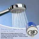 PBR 40 Faucet Cartridge, Fits for La Torre, Cascade & Nobili, Gerber-92-298, Moen 121620, and Danze DA507348N, PBR40 Faucet Cartridge for Single Lever Shower Tub Repair