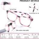 SIGVAN Progressive Multifocal Computer Glasses Women Men Blue Light Blocking Reading Glasses Spring Hinge Readers