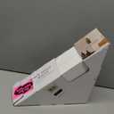 Corner Mounting Shelf,Easy to Install Wall Corner Shelf,Frosting Pattern Right-Angled,Set of 2, 15x8