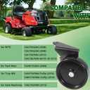 OEM-190-183 Deck Wheel Kit Replacement for MTD Lawn Tractor 38-Inch and 42-Inch Decks 2009 and Prior