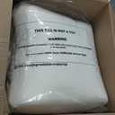Pacific Coast Luxury White Goose Feather Down Fiber Comforter Queen Size, All Season Hotel Collection Duvet Insert, Ultra Soft, Breathable Bedding Comforter with 8 Corner Tabs, 90x90 Inch White