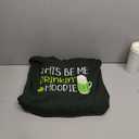 St Patricks Day Hoodie Drinking Saying Green Graphic Funny Pullover Hoodie, Size 2XL