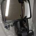 WLLW Towing Mirrors fit for 1999 2000 2001 2002 2003 2004 2005 2006 Chevy Silverado GMC Sierra 1500 2500 3500 Suburban Yukon XL Tahoe Pickup Truck Manual Adjust Manual Telescopic LH RH Black