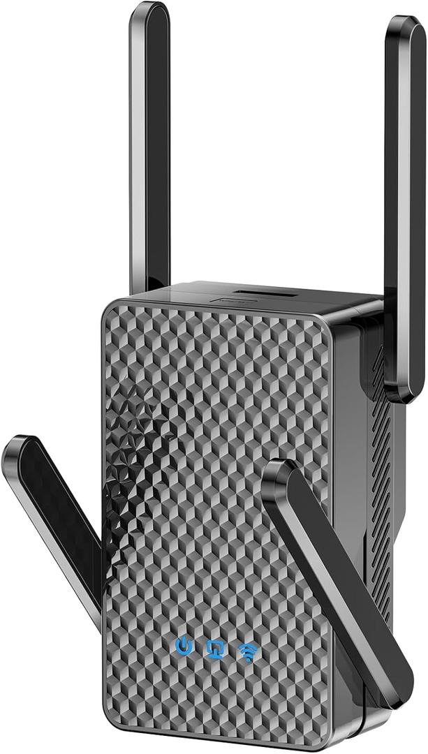 WiFi 6 Extender Signal Booster, Longest Range up to 19980 sq.ft for Home, AX3000 Dual Band WiFi Repeater, Wireless Internet Extender with Gigabit Ethernet Port